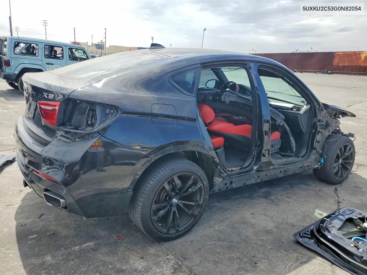 2016 BMW X6 xDrive35I VIN: 5UXKU2C53G0N82054 Lot: 60782276