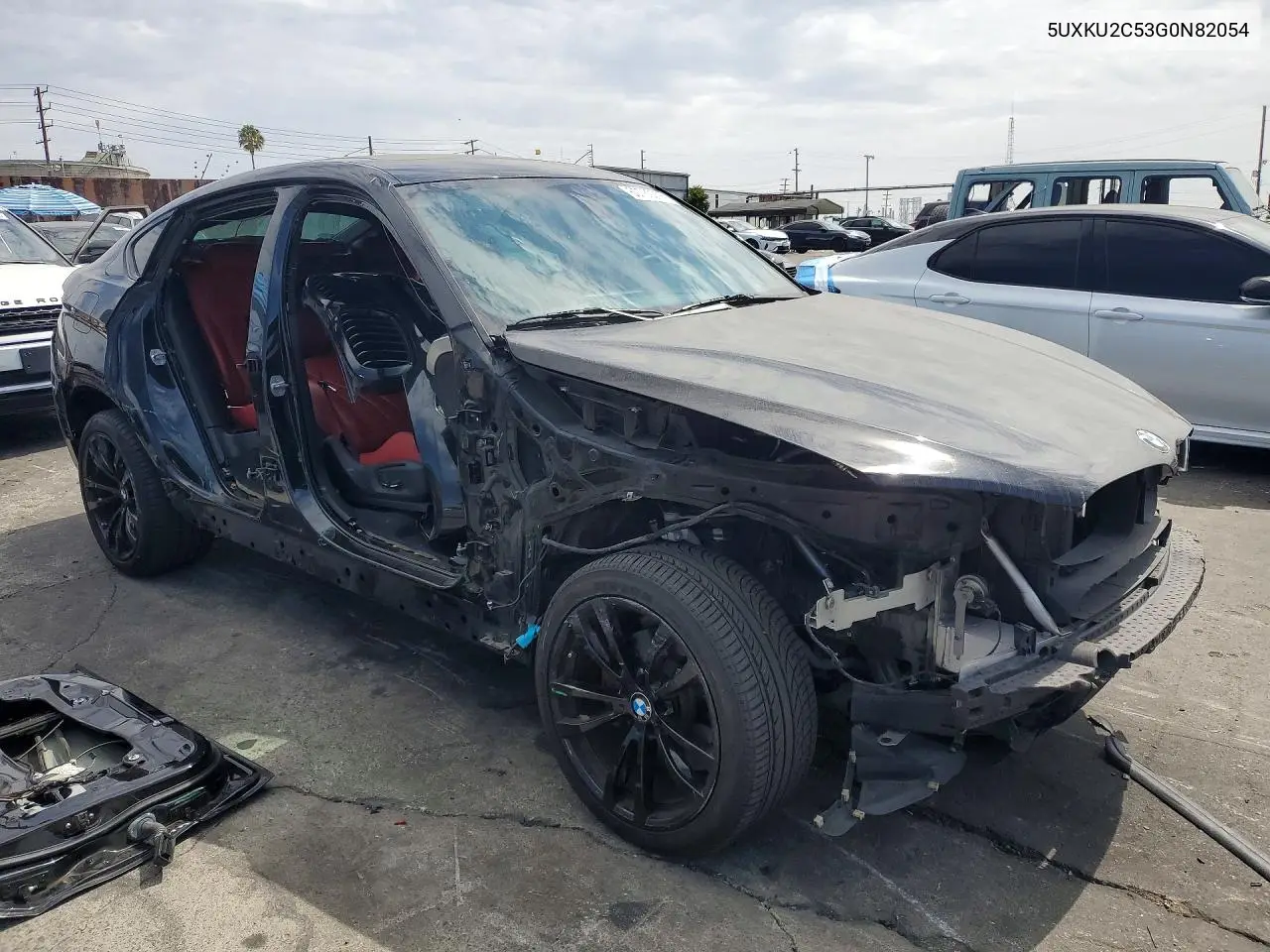 2016 BMW X6 xDrive35I VIN: 5UXKU2C53G0N82054 Lot: 60782276