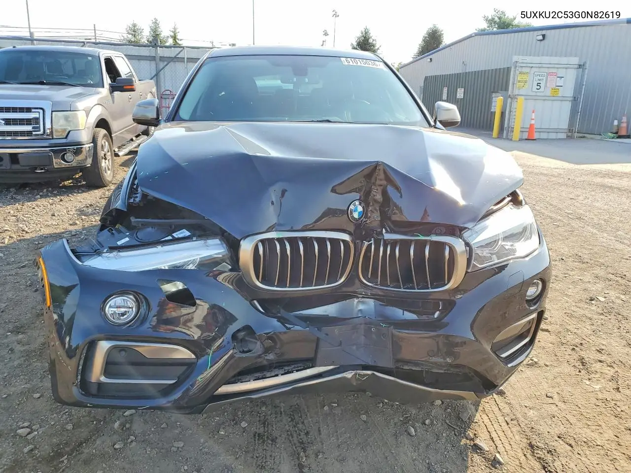 2016 BMW X6 xDrive35I VIN: 5UXKU2C53G0N82619 Lot: 61015036