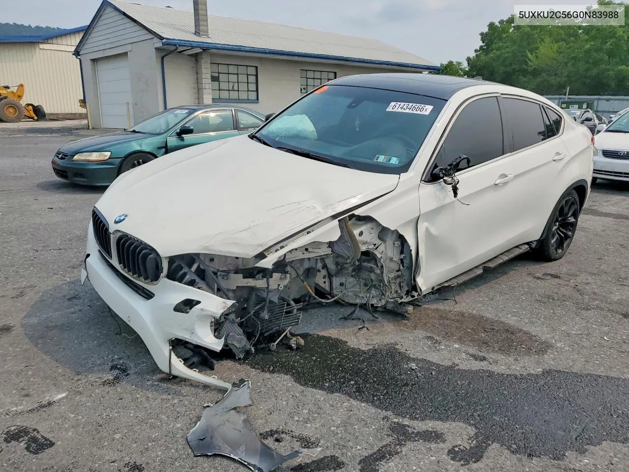 2016 BMW X6 xDrive35I VIN: 5UXKU2C56G0N83988 Lot: 61434666