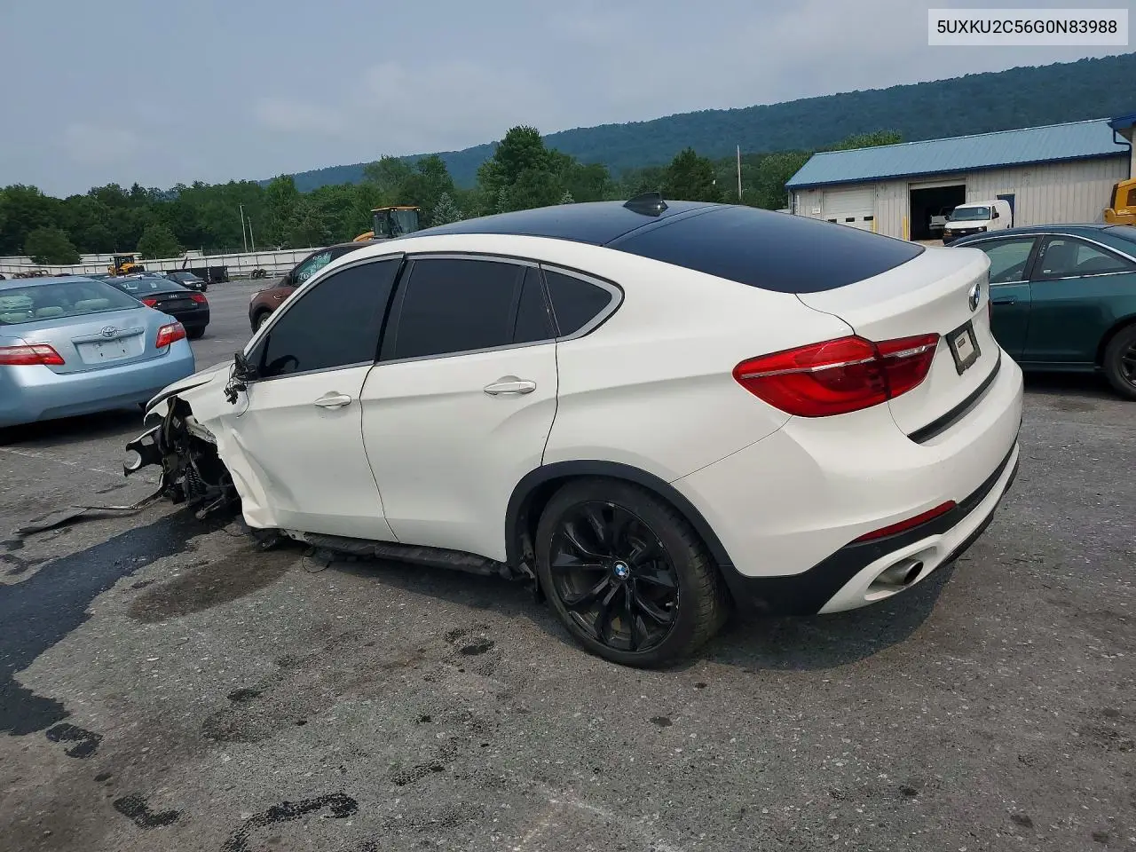 2016 BMW X6 xDrive35I VIN: 5UXKU2C56G0N83988 Lot: 61434666