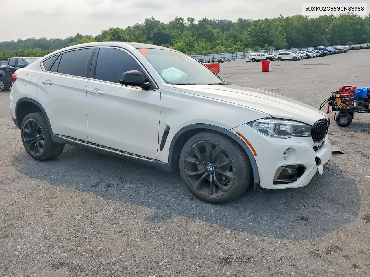 2016 BMW X6 xDrive35I VIN: 5UXKU2C56G0N83988 Lot: 61434666
