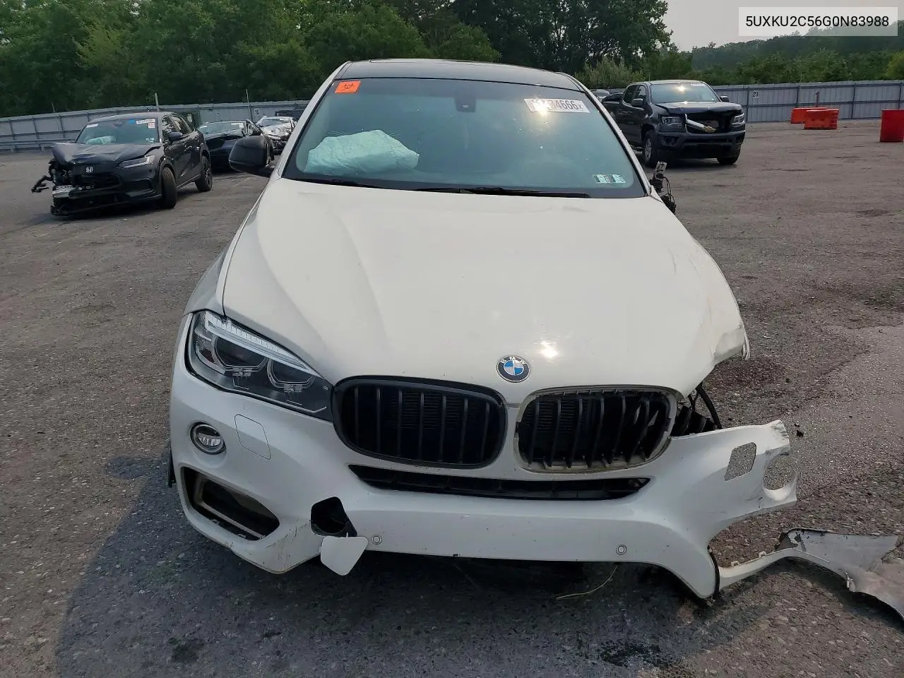 2016 BMW X6 xDrive35I VIN: 5UXKU2C56G0N83988 Lot: 61434666
