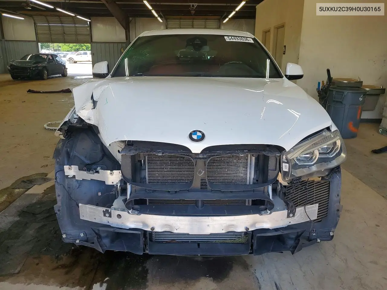 2017 BMW X6 xDrive35I VIN: 5UXKU2C39H0U30165 Lot: 54493036
