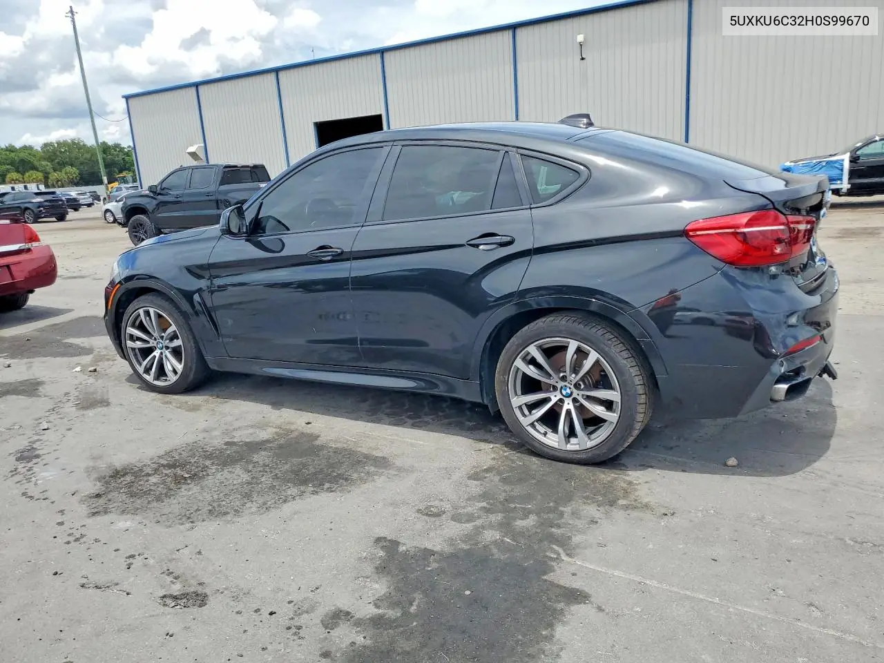 2017 BMW X6 xDrive50I VIN: 5UXKU6C32H0S99670 Lot: 55415656