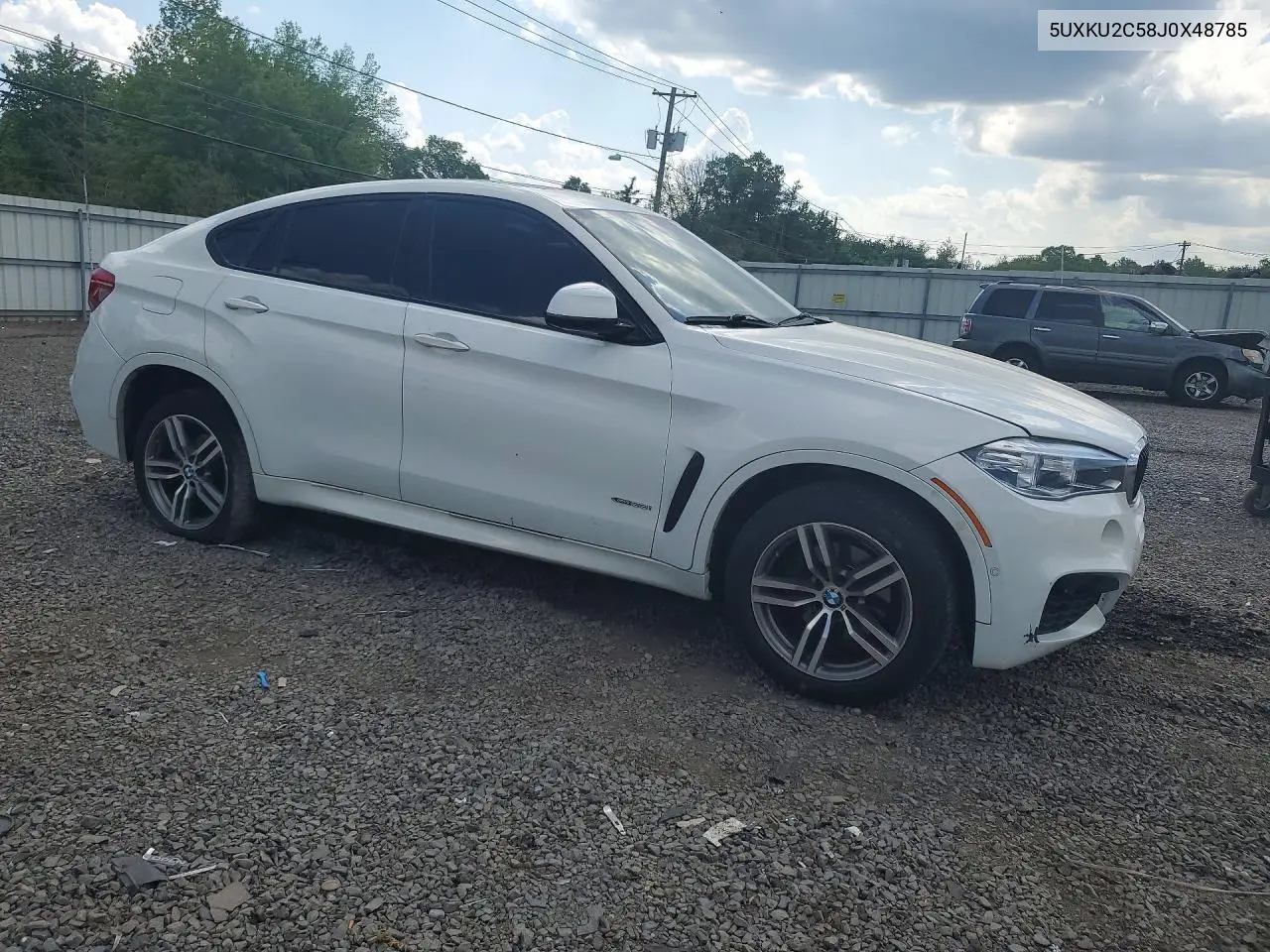 2018 BMW X6 xDrive35I VIN: 5UXKU2C58J0X48785 Lot: 54167916