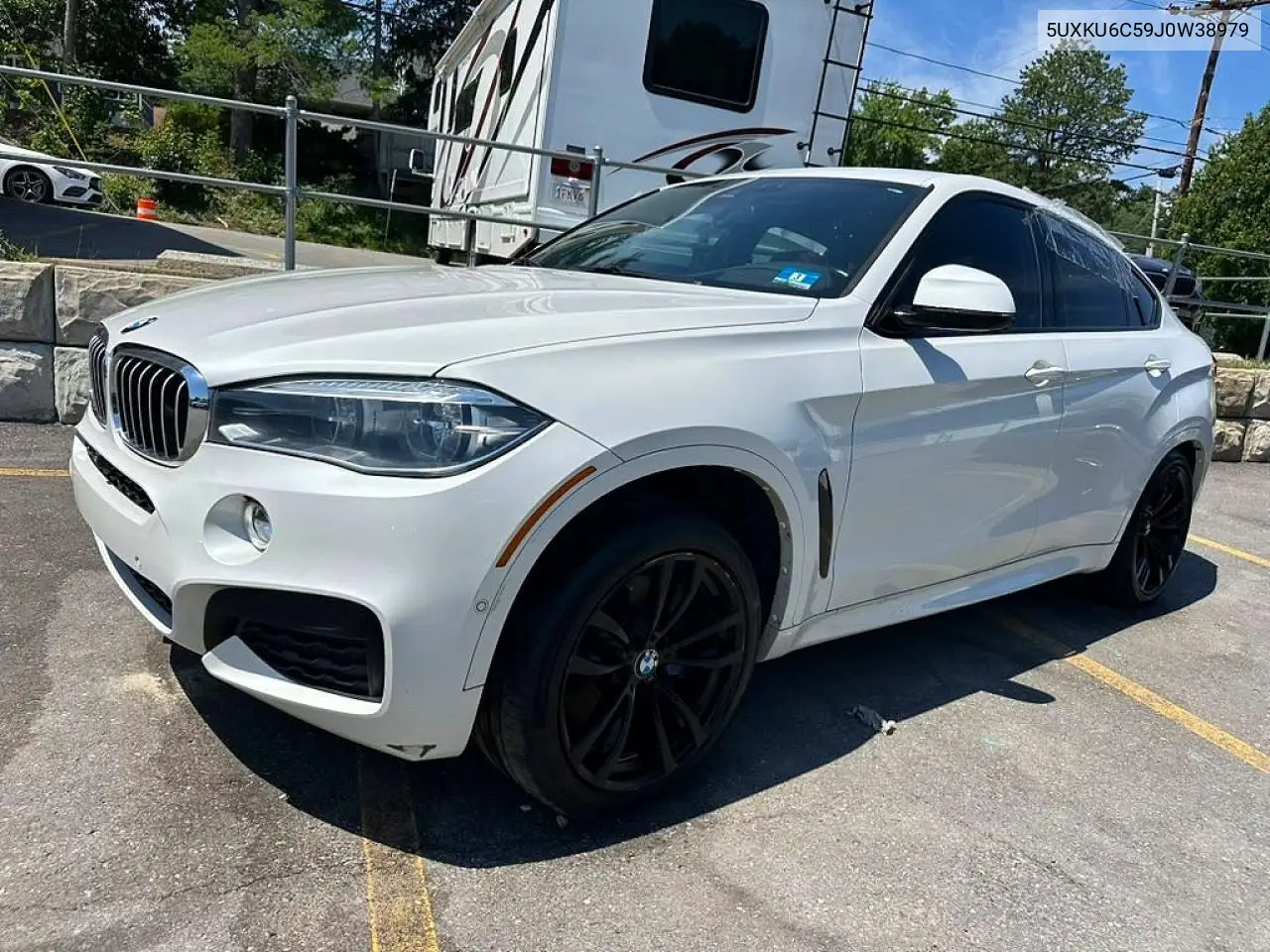 2018 BMW X6 xDrive50I VIN: 5UXKU6C59J0W38979 Lot: 57189936