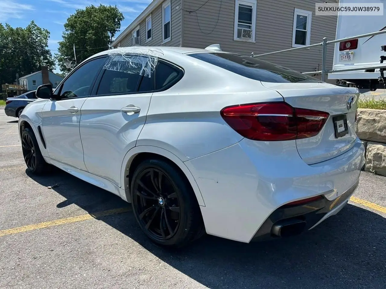 2018 BMW X6 xDrive50I VIN: 5UXKU6C59J0W38979 Lot: 57189936