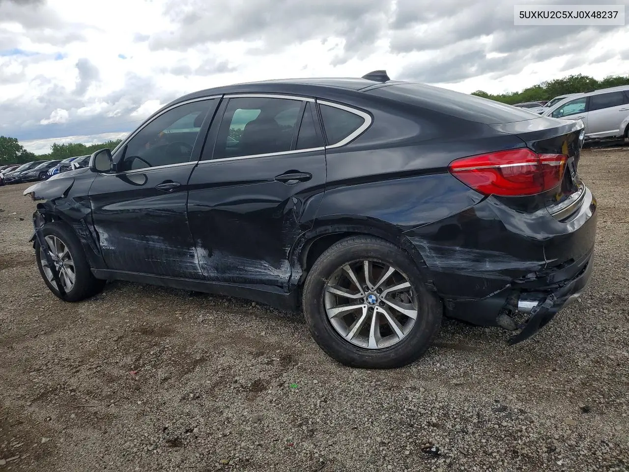 2018 BMW X6 xDrive35I VIN: 5UXKU2C5XJ0X48237 Lot: 57552536