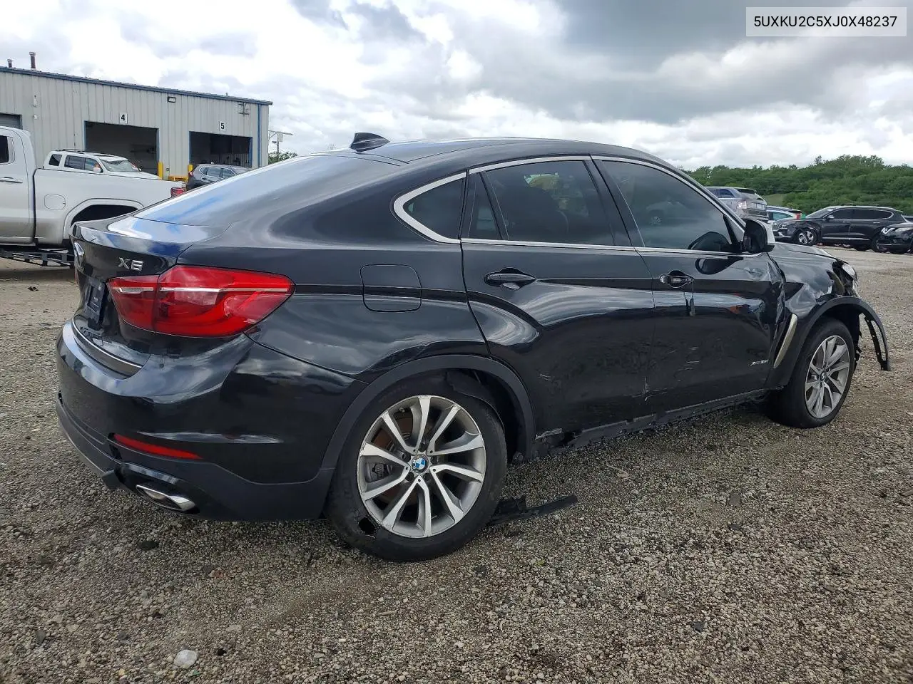 2018 BMW X6 xDrive35I VIN: 5UXKU2C5XJ0X48237 Lot: 57552536