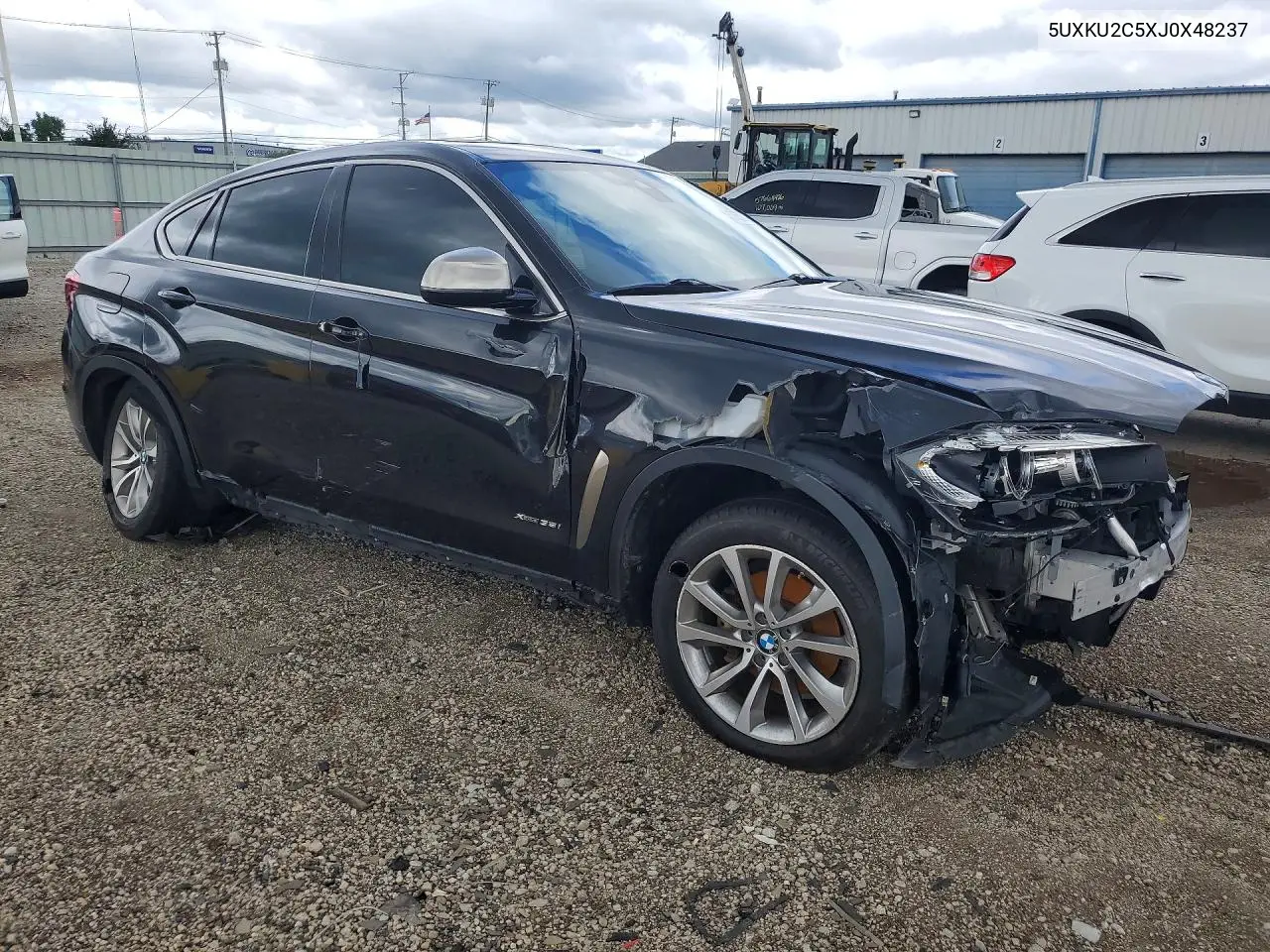 2018 BMW X6 xDrive35I VIN: 5UXKU2C5XJ0X48237 Lot: 57552536
