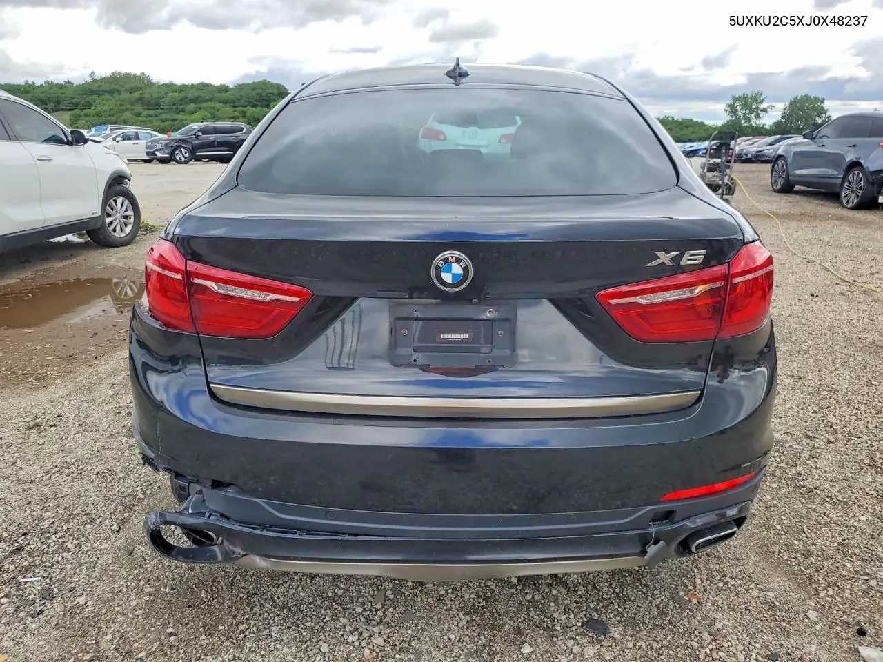2018 BMW X6 xDrive35I VIN: 5UXKU2C5XJ0X48237 Lot: 57552536