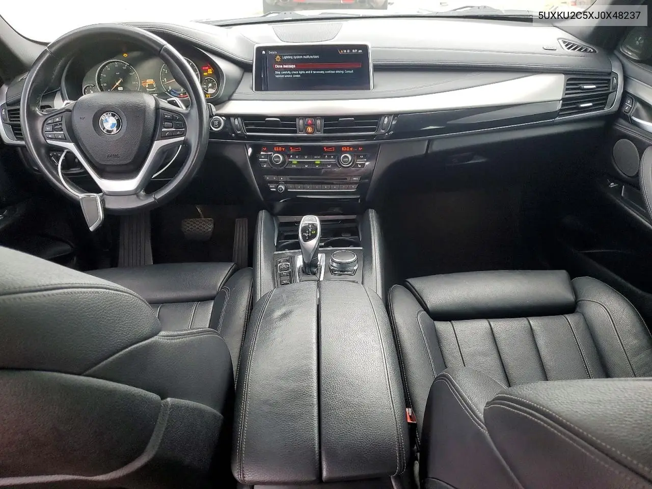2018 BMW X6 xDrive35I VIN: 5UXKU2C5XJ0X48237 Lot: 57552536