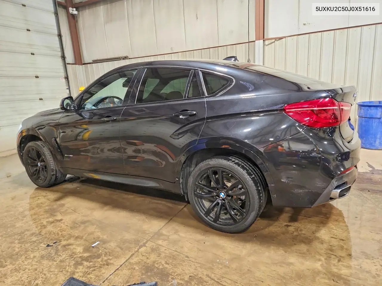 2018 BMW X6 xDrive35I VIN: 5UXKU2C50J0X51616 Lot: 58220796