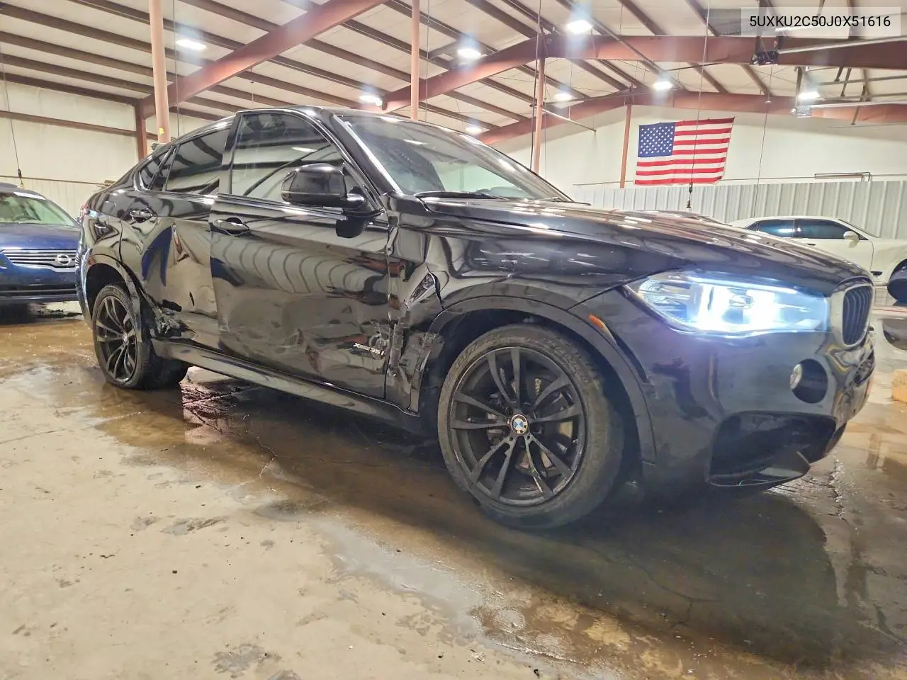 2018 BMW X6 xDrive35I VIN: 5UXKU2C50J0X51616 Lot: 58220796