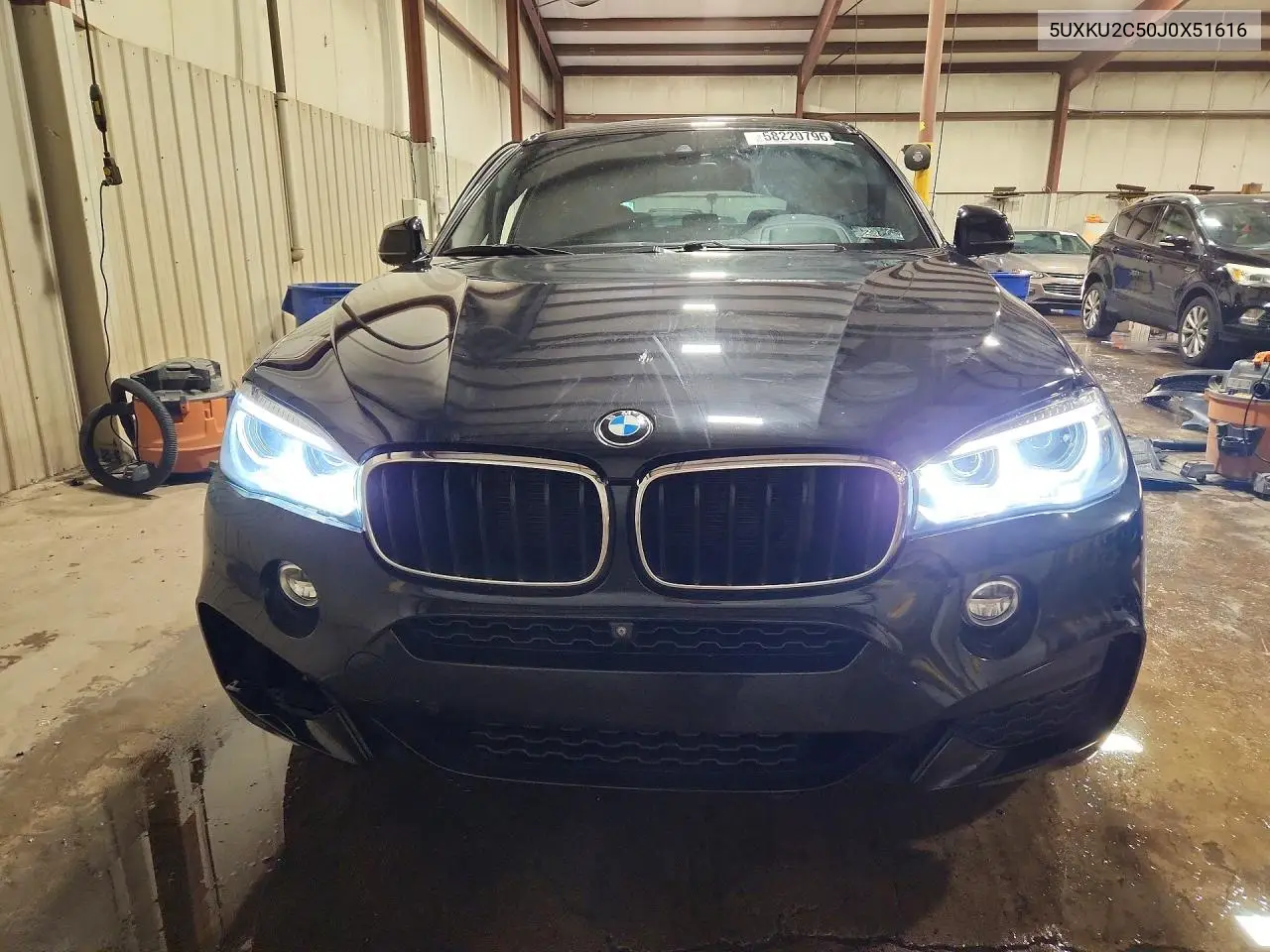 2018 BMW X6 xDrive35I VIN: 5UXKU2C50J0X51616 Lot: 58220796