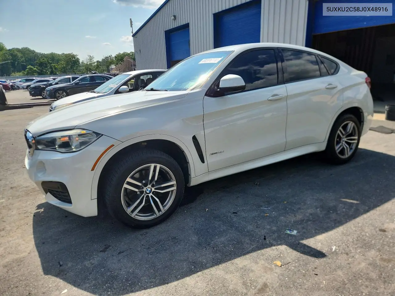 2018 BMW X6 xDrive35I VIN: 5UXKU2C58J0X48916 Lot: 60326236