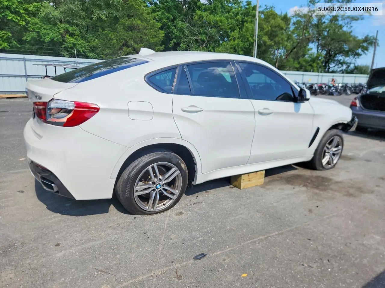 2018 BMW X6 xDrive35I VIN: 5UXKU2C58J0X48916 Lot: 60326236