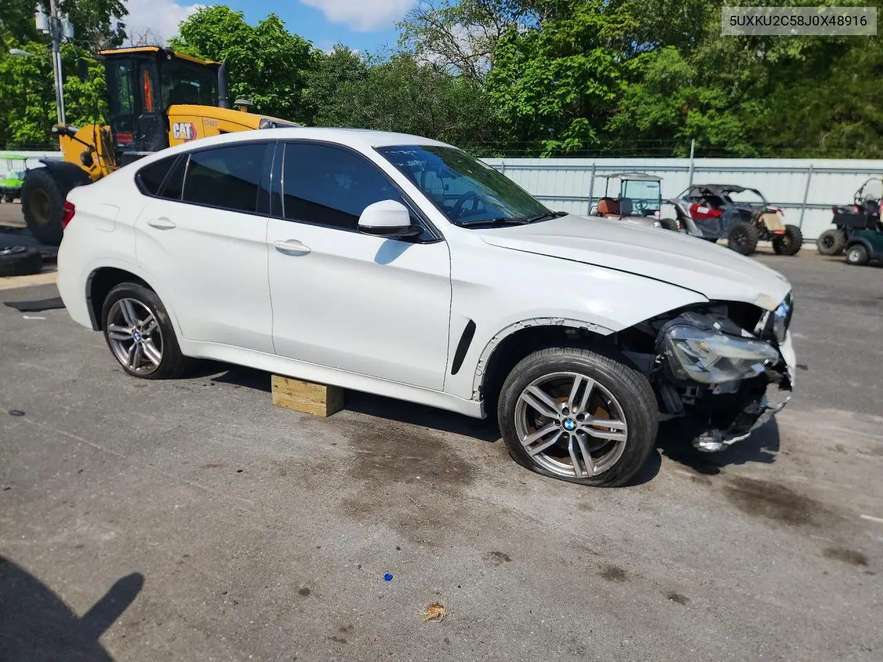 2018 BMW X6 xDrive35I VIN: 5UXKU2C58J0X48916 Lot: 60326236