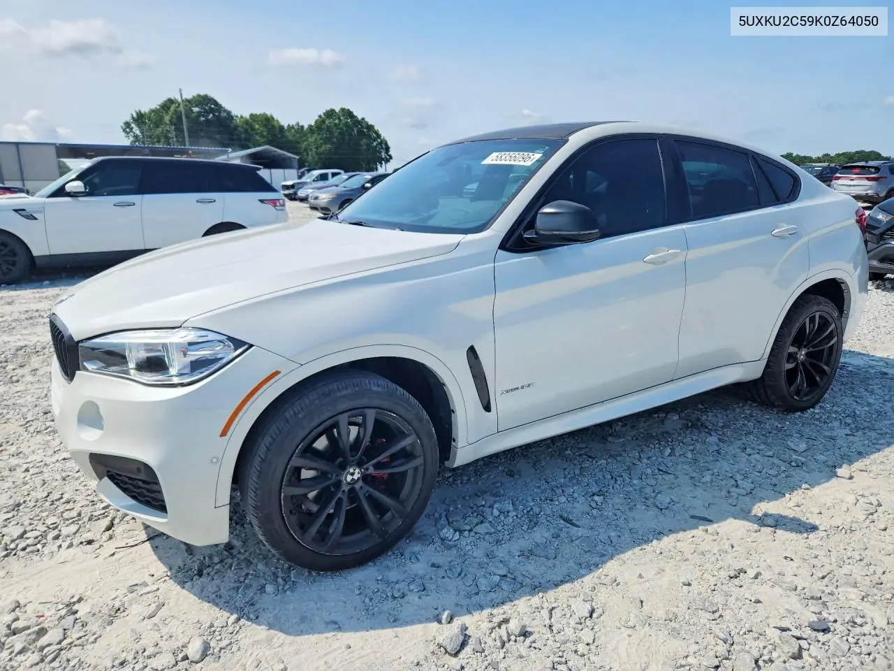 2019 BMW X6 xDrive35I VIN: 5UXKU2C59K0Z64050 Lot: 58356096