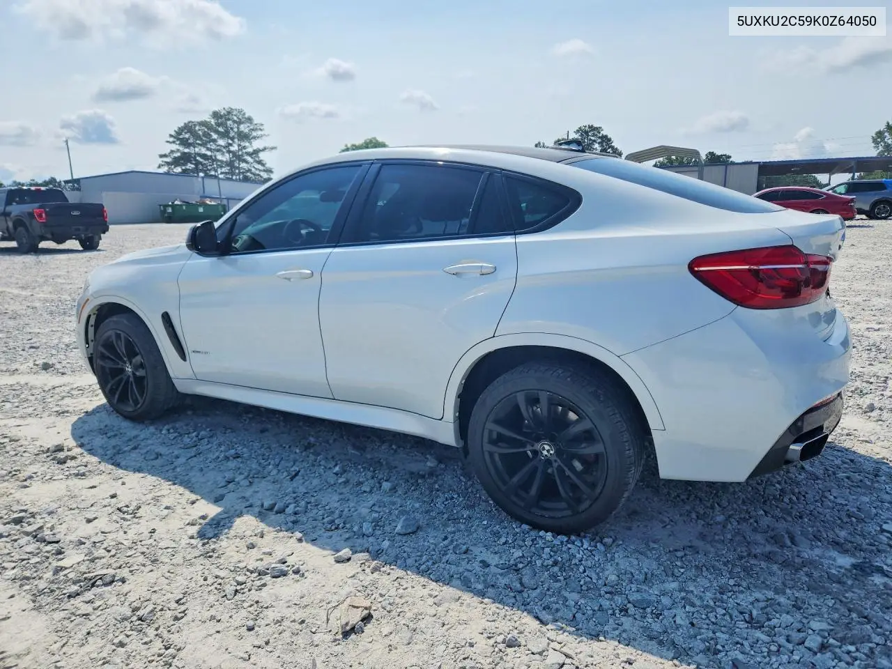 2019 BMW X6 xDrive35I VIN: 5UXKU2C59K0Z64050 Lot: 58356096