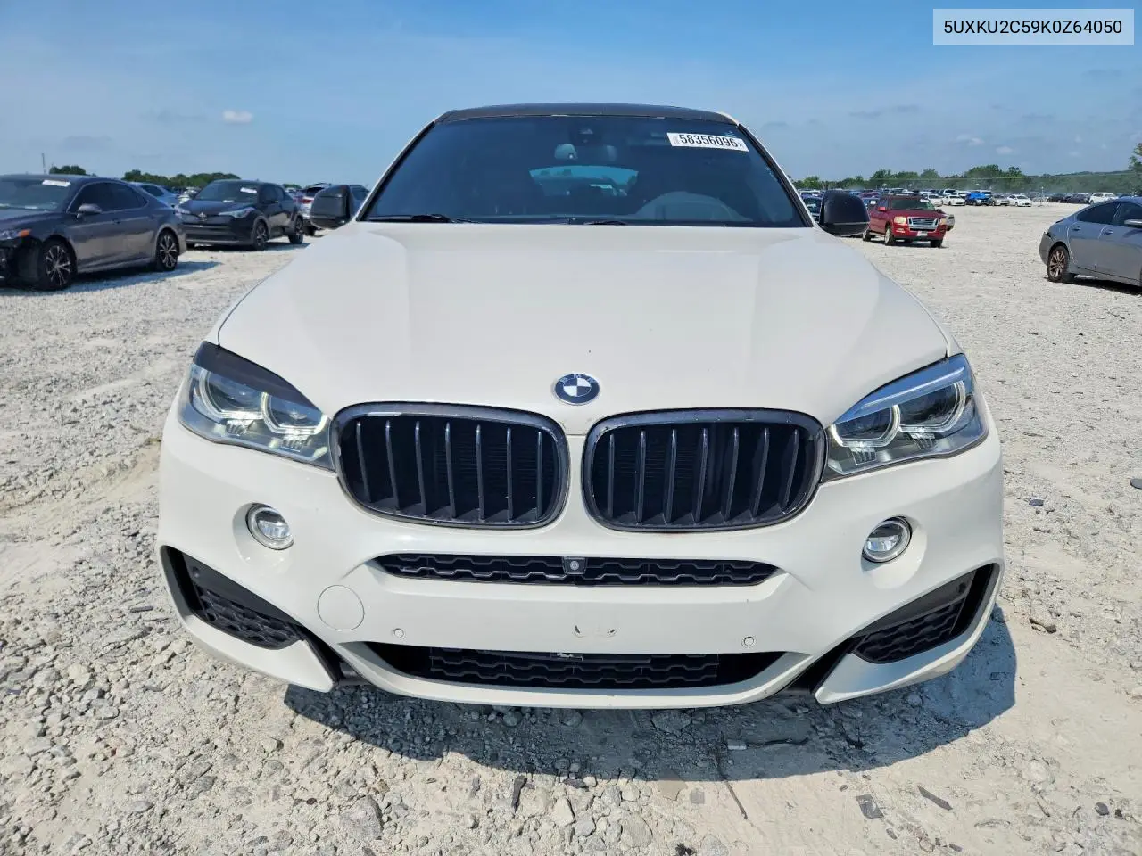 2019 BMW X6 xDrive35I VIN: 5UXKU2C59K0Z64050 Lot: 58356096