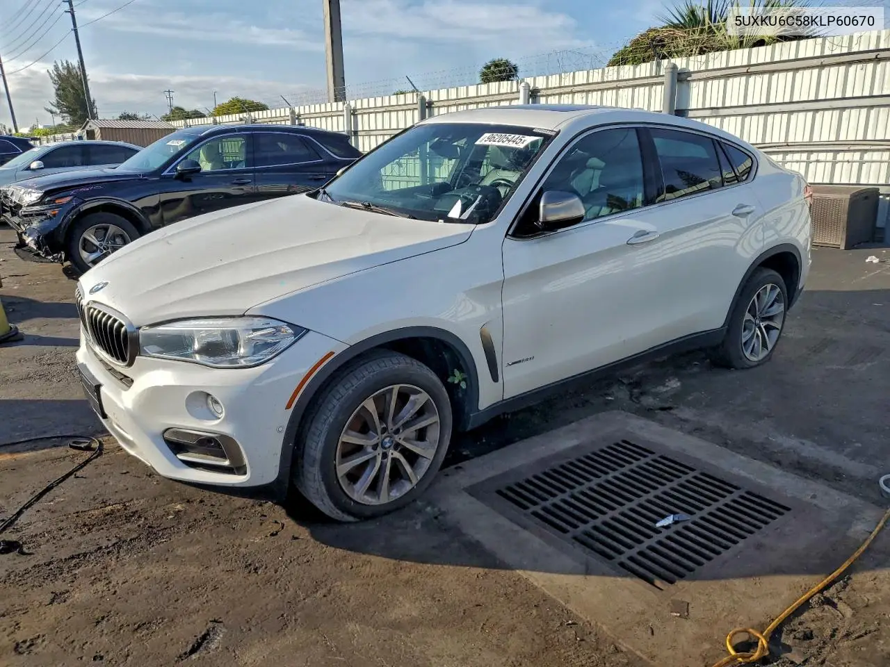2019 BMW X6 50I xDrive Xline VIN: 5UXKU6C58KLP60670 Lot: 96205445