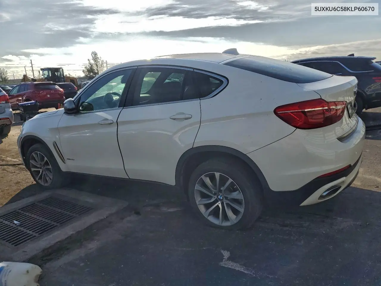 2019 BMW X6 50I xDrive Xline VIN: 5UXKU6C58KLP60670 Lot: 96205445