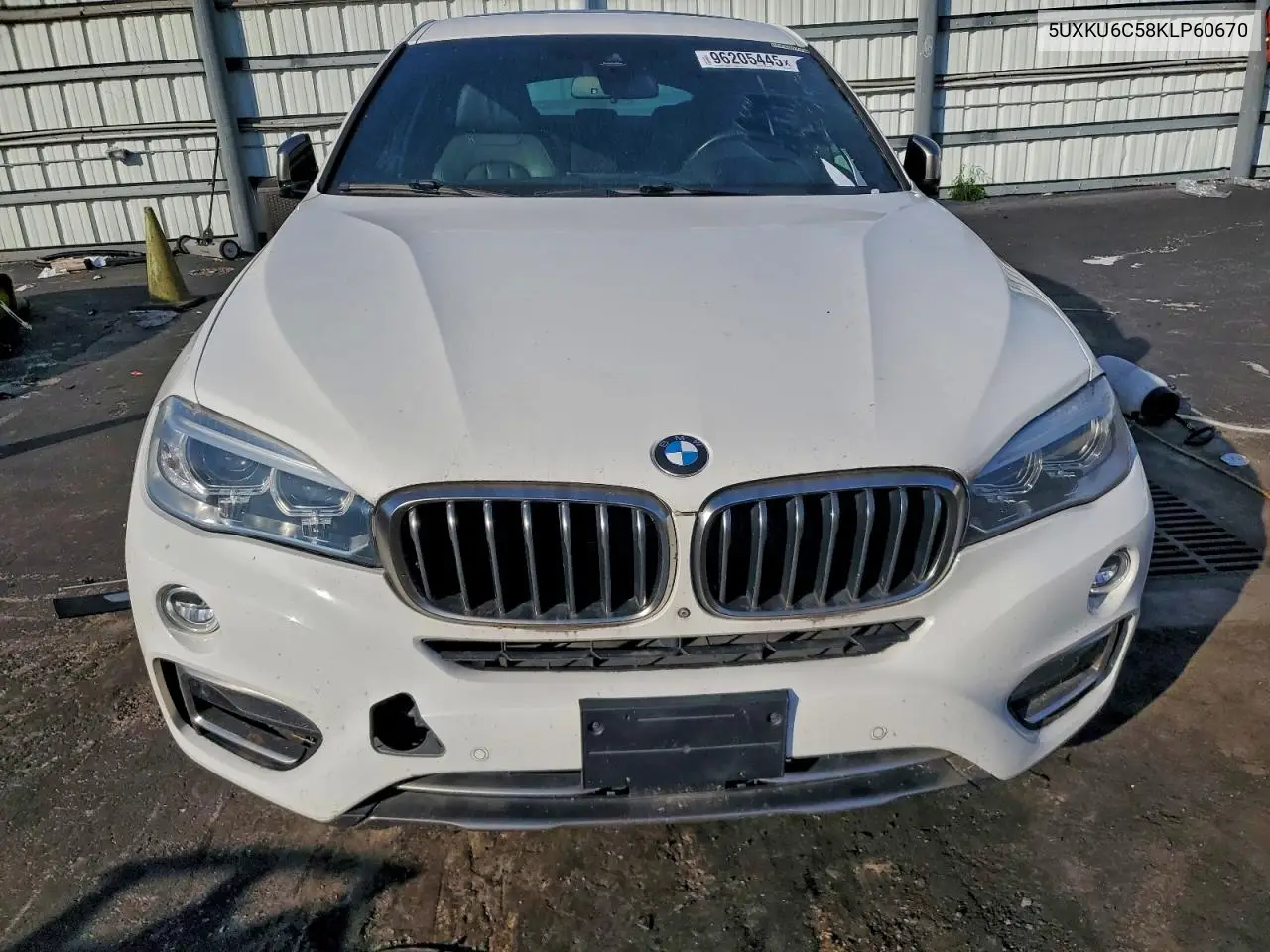 2019 BMW X6 50I xDrive Xline VIN: 5UXKU6C58KLP60670 Lot: 96205445