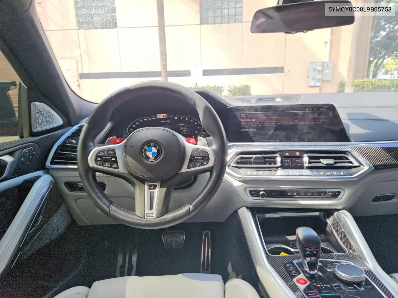 2020 BMW X6 M VIN: 5YMCY0C08L9B05753 Lot: 59602946