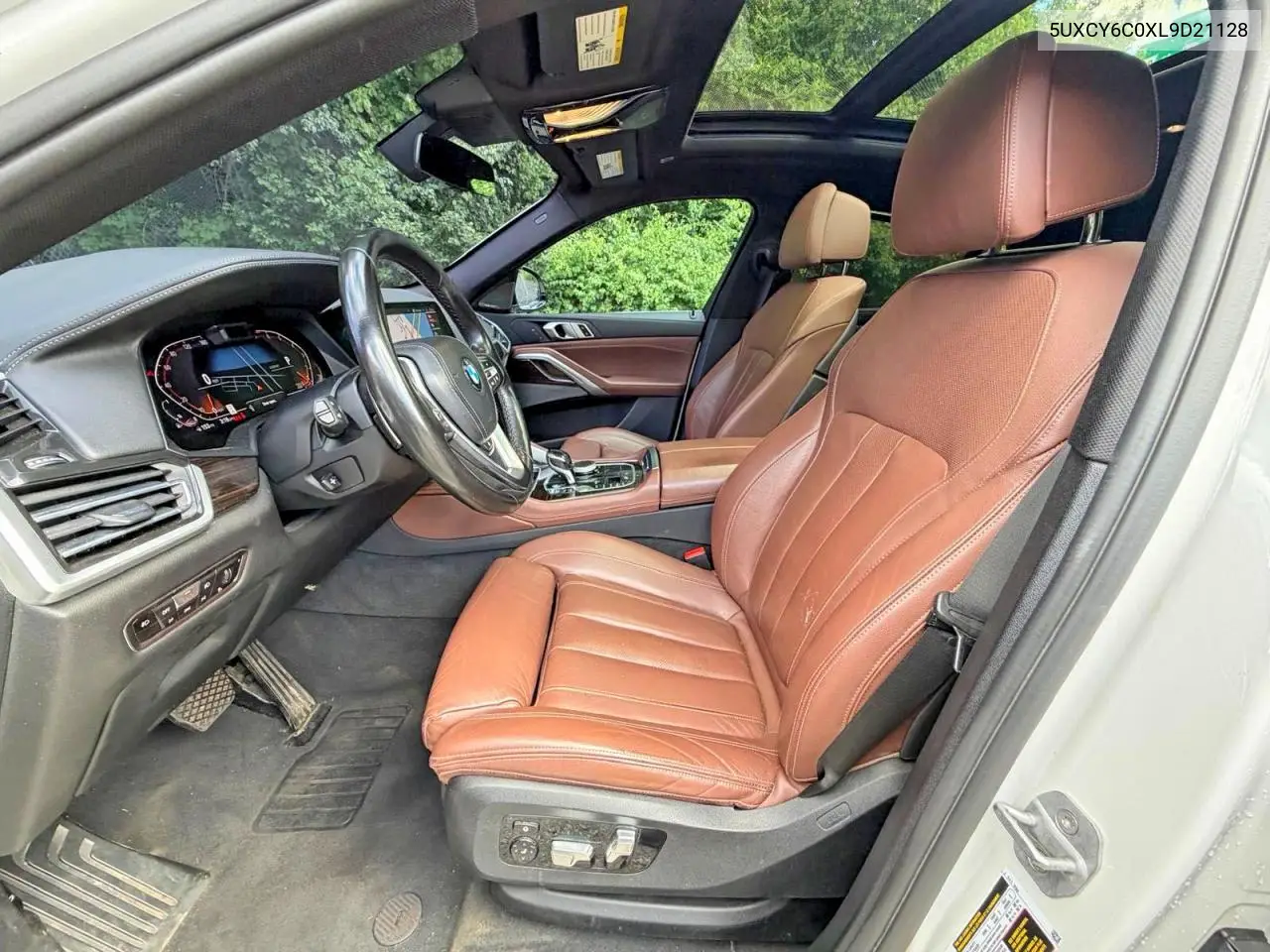 2020 BMW X6 xDrive40I VIN: 5UXCY6C0XL9D21128 Lot: 60160586