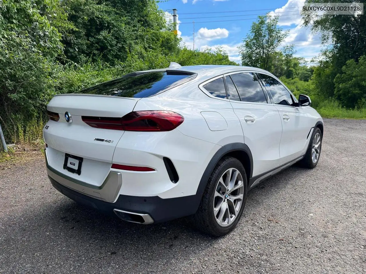 2020 BMW X6 xDrive40I VIN: 5UXCY6C0XL9D21128 Lot: 60160586