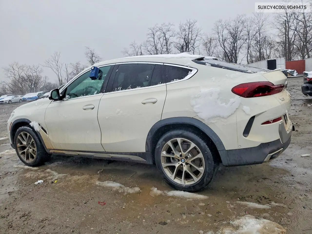 2020 BMW X6 Sdrive 40I VIN: 5UXCY4C00L9D49475 Lot: 79041825