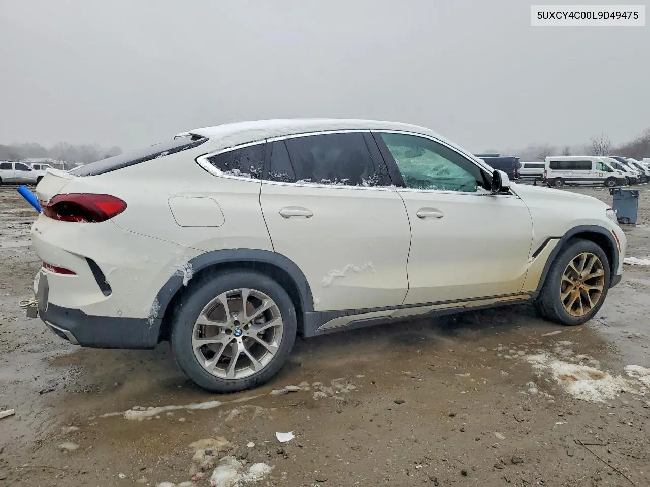 2020 BMW X6 Sdrive 40I VIN: 5UXCY4C00L9D49475 Lot: 79041825