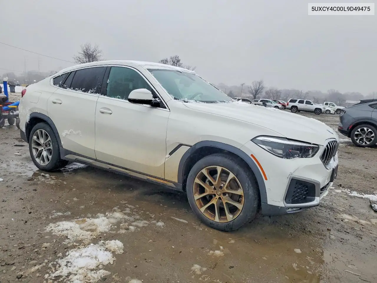 2020 BMW X6 Sdrive 40I VIN: 5UXCY4C00L9D49475 Lot: 79041825
