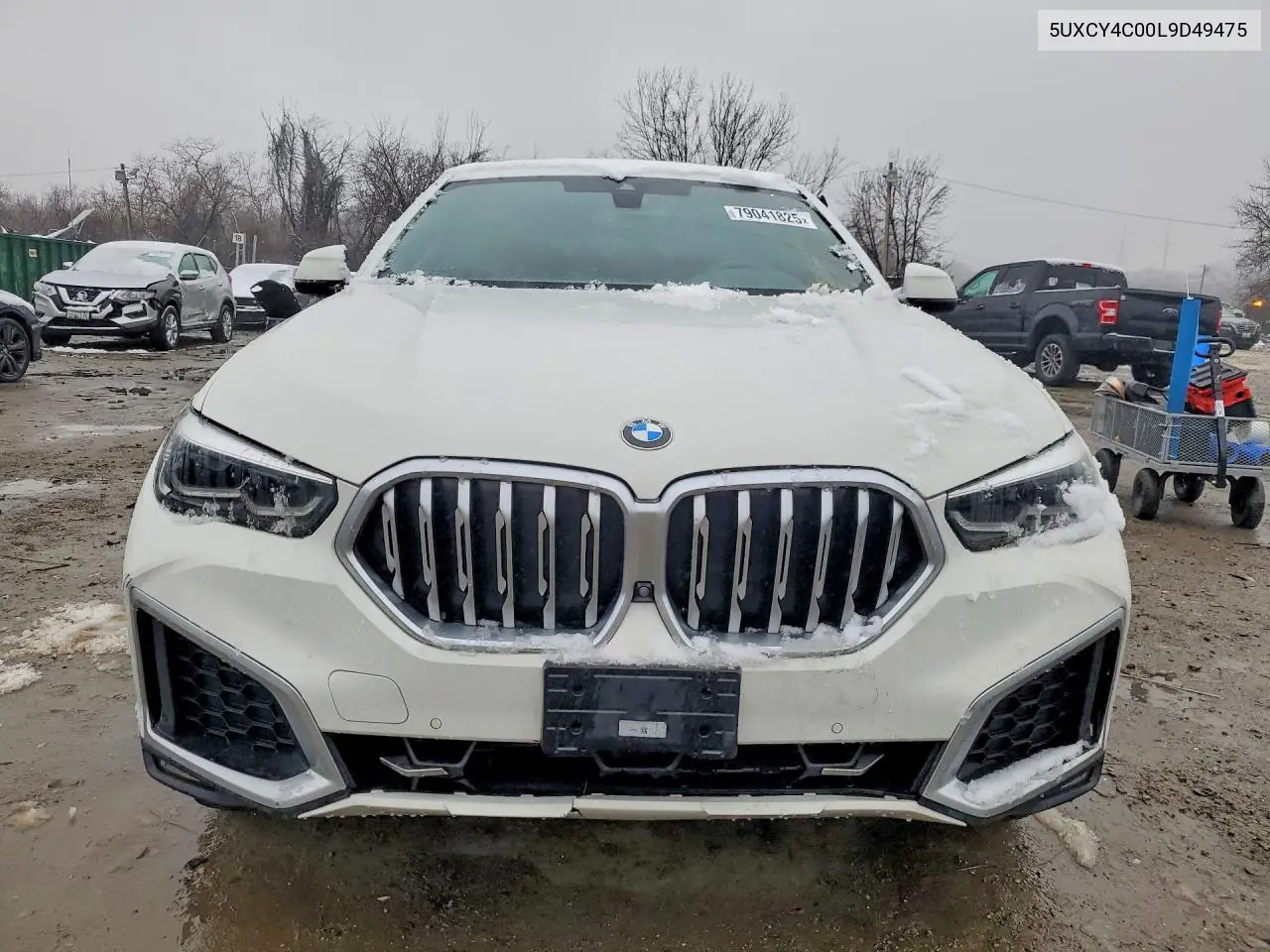 2020 BMW X6 Sdrive 40I VIN: 5UXCY4C00L9D49475 Lot: 79041825