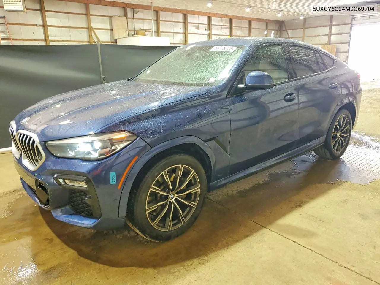 2021 BMW X6 xDrive40I VIN: 5UXCY6C04M9G69704 Lot: 54078226