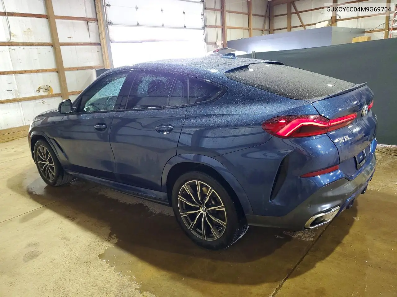2021 BMW X6 xDrive40I VIN: 5UXCY6C04M9G69704 Lot: 54078226