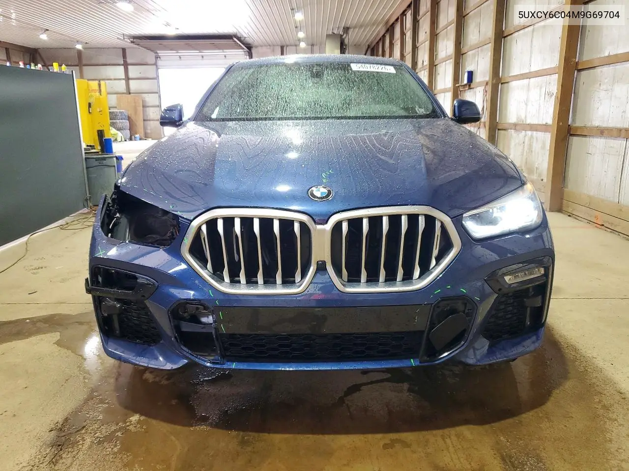 2021 BMW X6 xDrive40I VIN: 5UXCY6C04M9G69704 Lot: 54078226