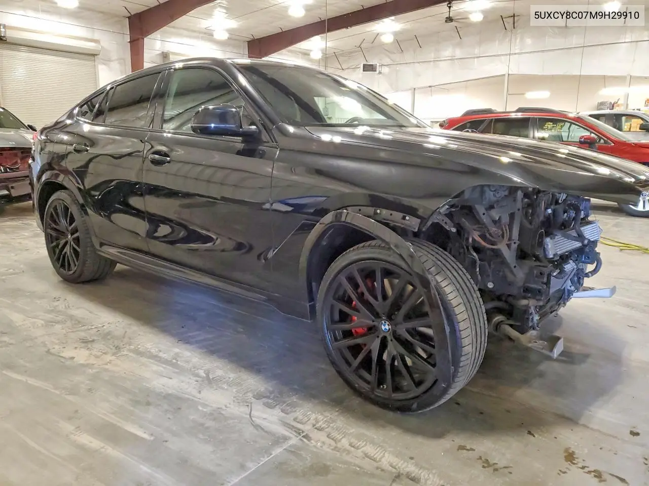 2021 BMW X6 M50I VIN: 5UXCY8C07M9H29910 Lot: 57242866