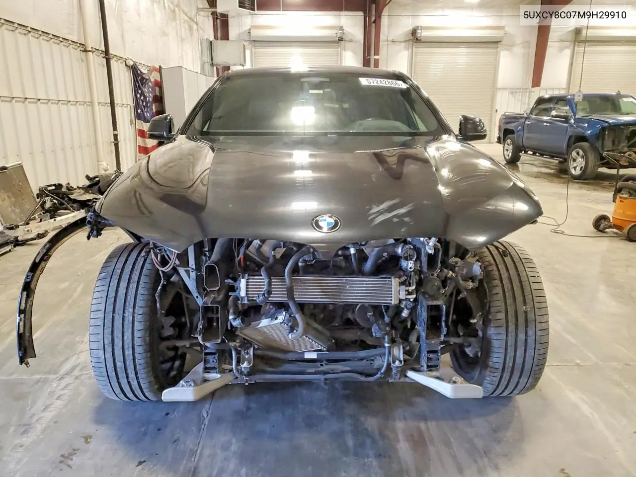 2021 BMW X6 M50I VIN: 5UXCY8C07M9H29910 Lot: 57242866