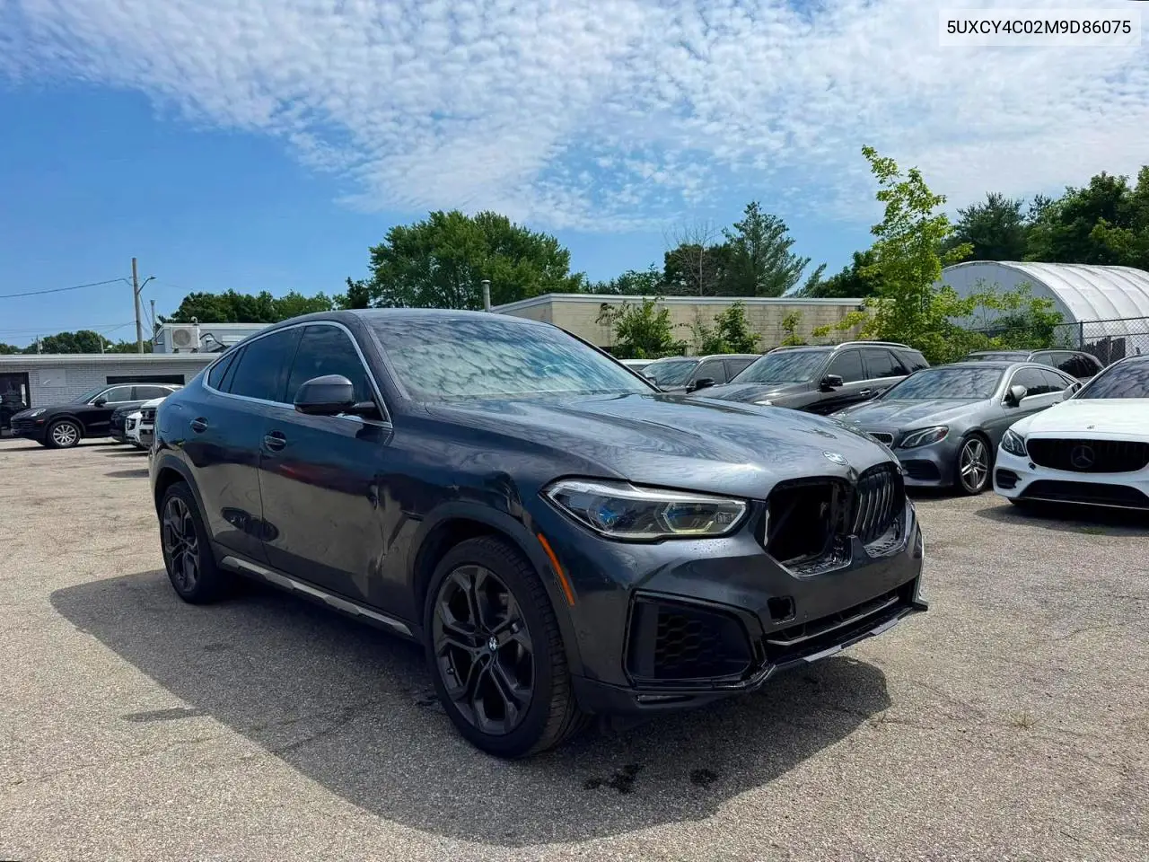 2021 BMW X6 Sdrive40I VIN: 5UXCY4C02M9D86075 Lot: 60154596