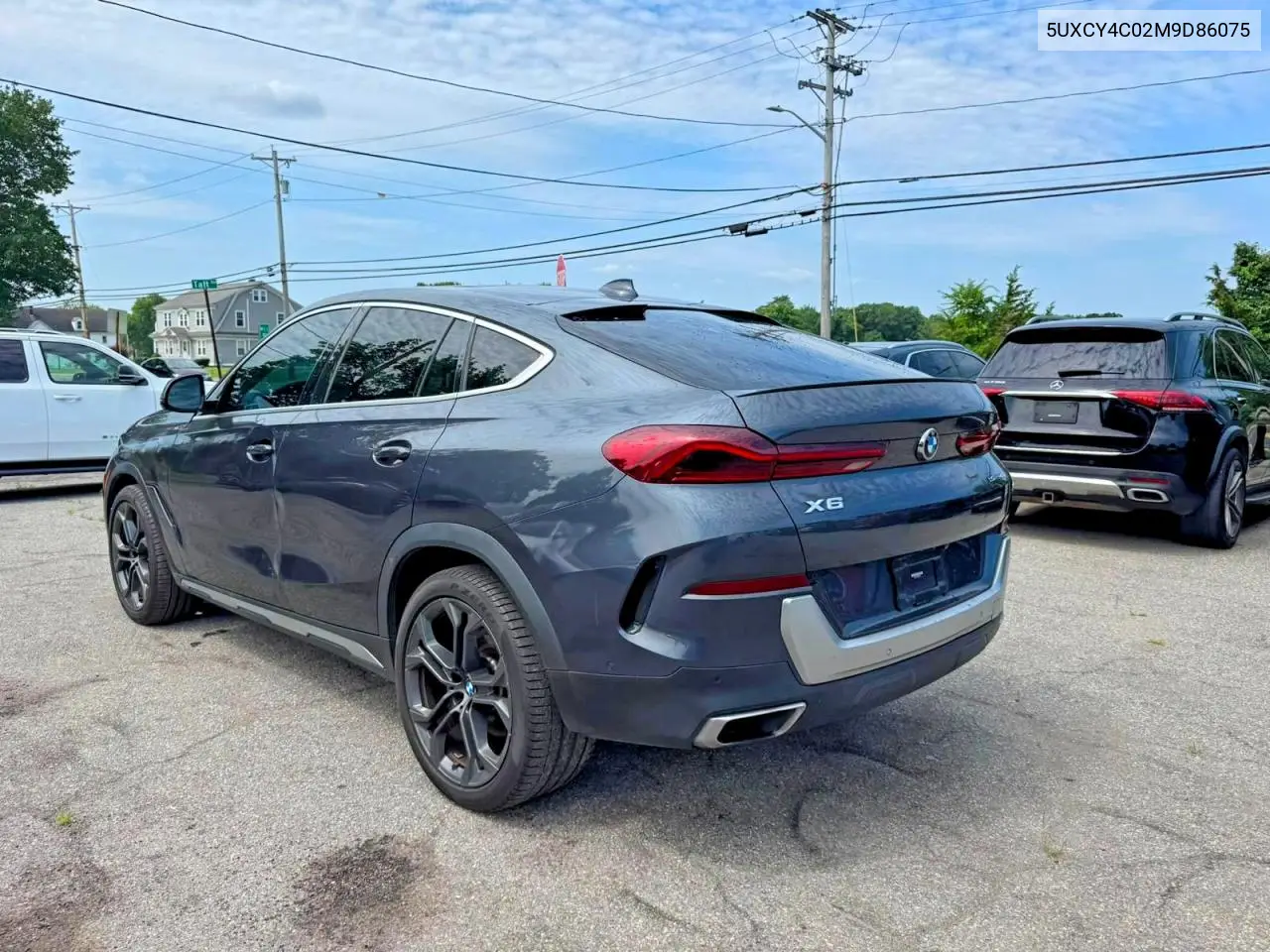 2021 BMW X6 Sdrive40I VIN: 5UXCY4C02M9D86075 Lot: 60154596