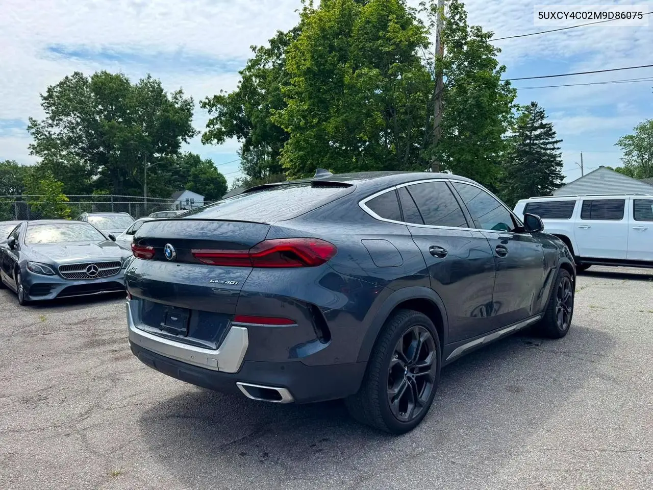 2021 BMW X6 Sdrive40I VIN: 5UXCY4C02M9D86075 Lot: 60154596