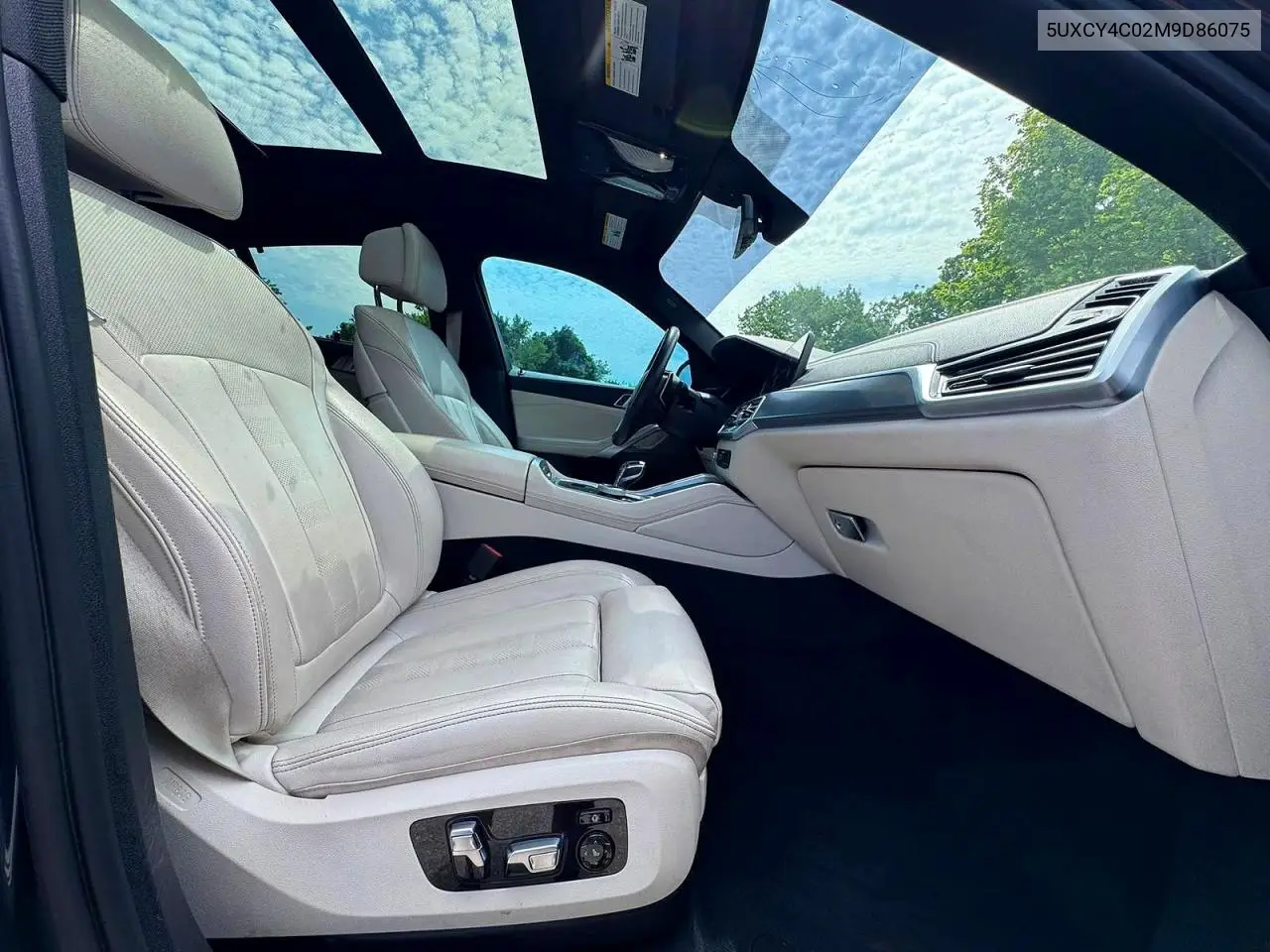 2021 BMW X6 Sdrive40I VIN: 5UXCY4C02M9D86075 Lot: 60154596