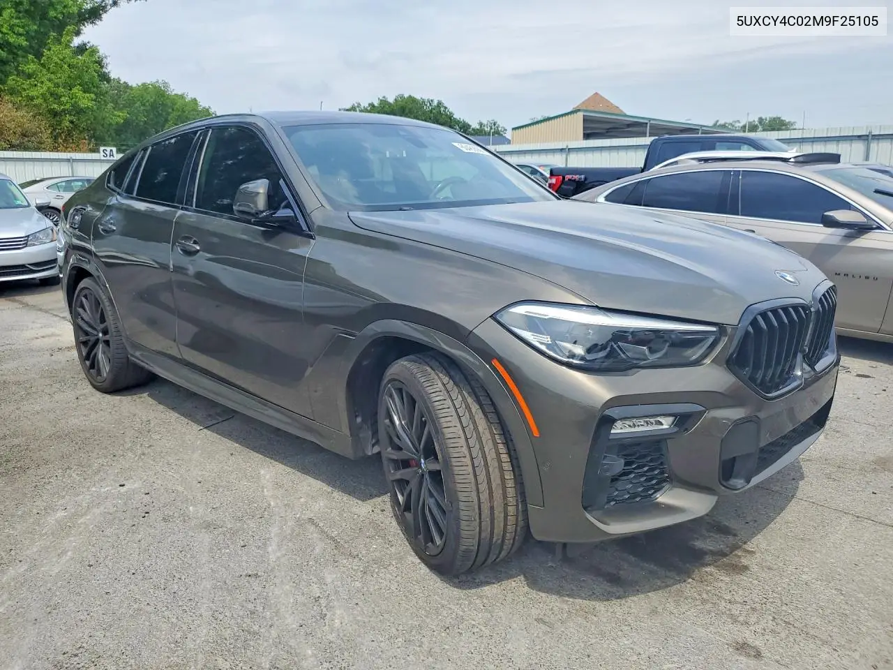 2021 BMW X6 Sdrive 40I VIN: 5UXCY4C02M9F25105 Lot: 60489066