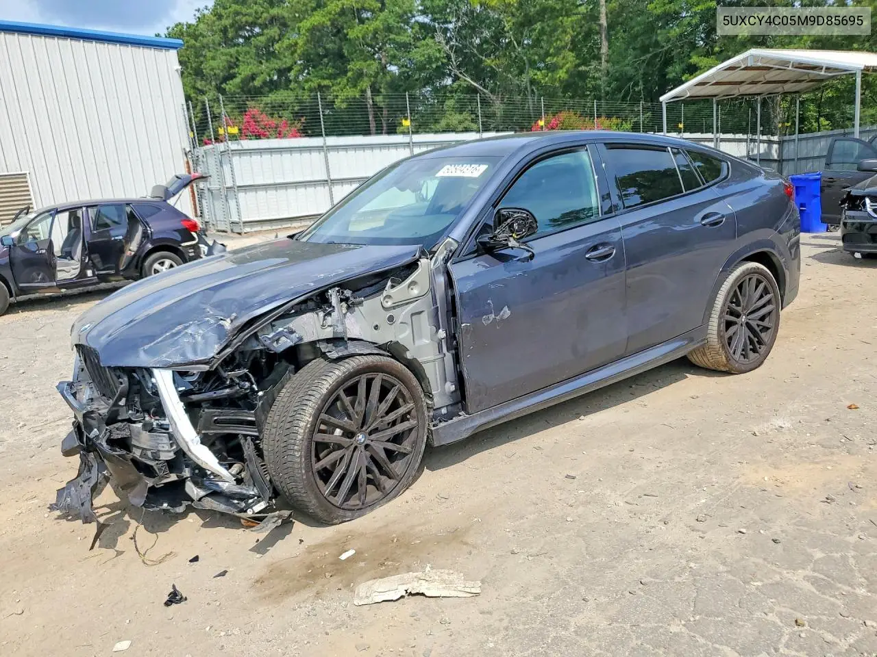 2021 BMW X6 Sdrive 40I VIN: 5UXCY4C05M9D85695 Lot: 60504316