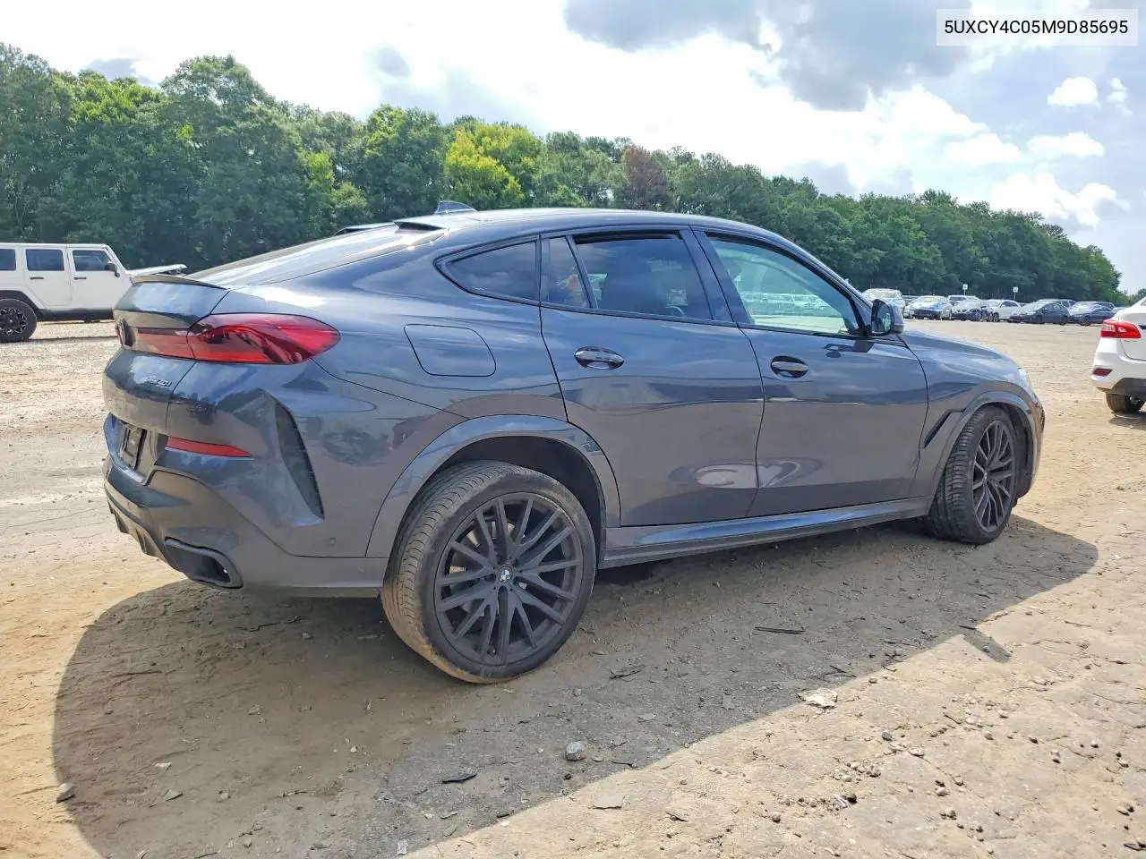 2021 BMW X6 Sdrive 40I VIN: 5UXCY4C05M9D85695 Lot: 60504316