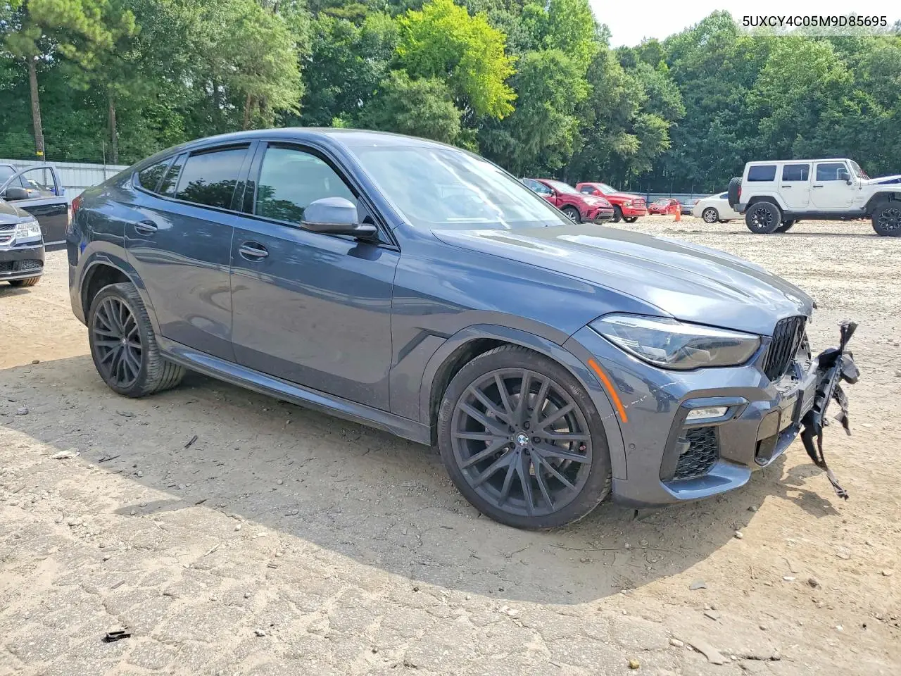2021 BMW X6 Sdrive 40I VIN: 5UXCY4C05M9D85695 Lot: 60504316