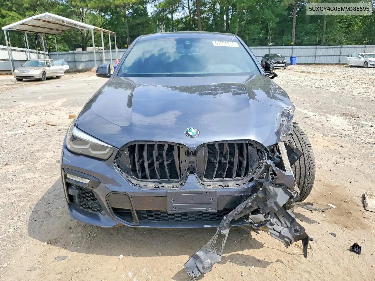 2021 BMW X6 Sdrive 40I VIN: 5UXCY4C05M9D85695 Lot: 60504316